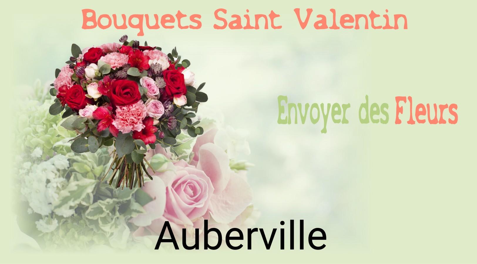 Roses de Saint-Valentin livrées à Auberville